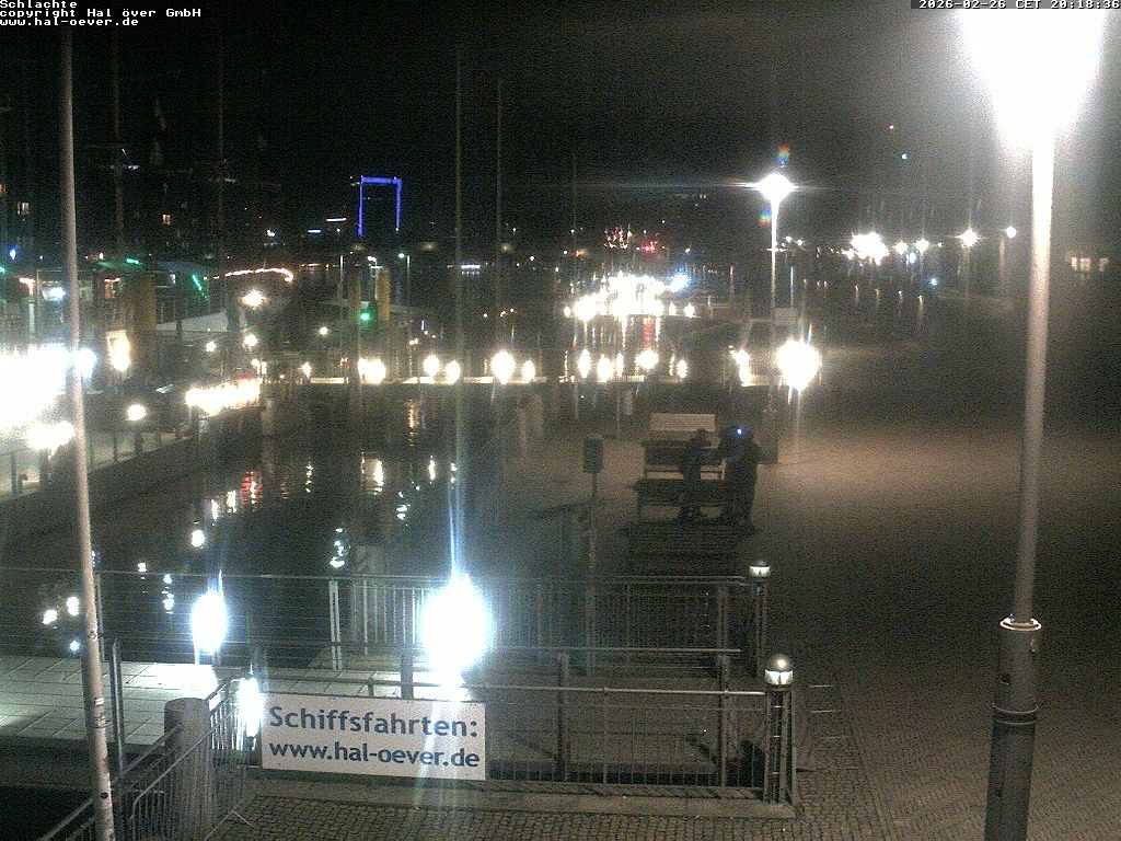 Archived image Webcam River Walk Schlachte Bremen