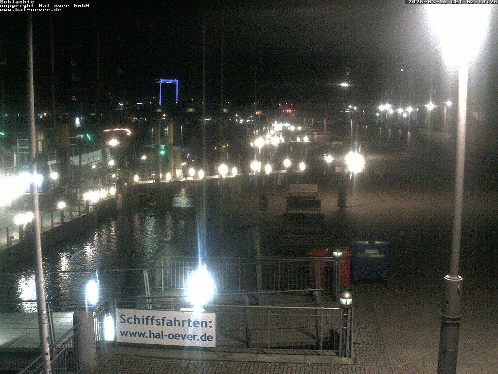 Archived image Webcam River Walk Schlachte Bremen
