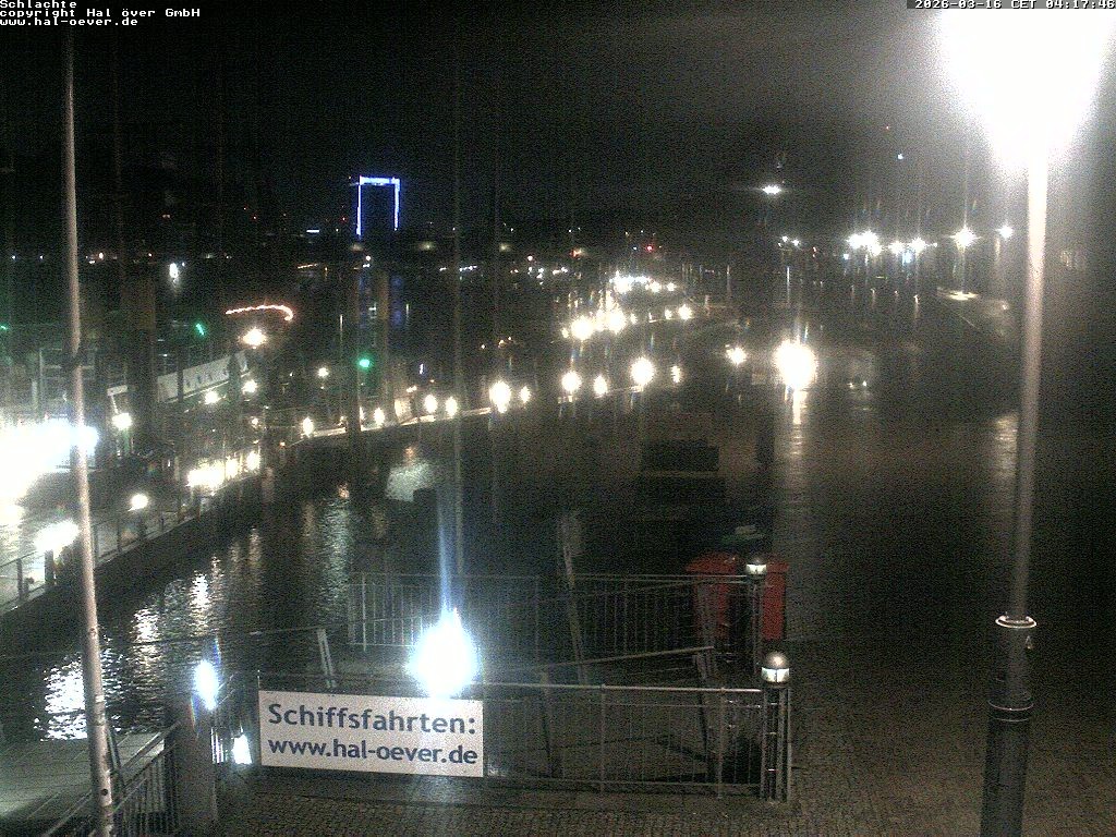 Archived image Webcam River Walk Schlachte Bremen