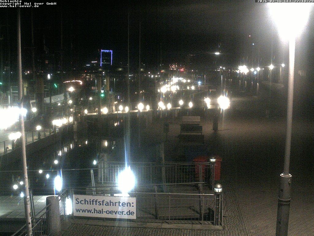 Archived image Webcam River Walk Schlachte Bremen