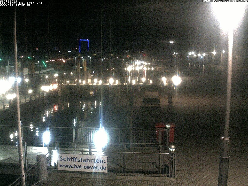 Archived image Webcam River Walk Schlachte Bremen