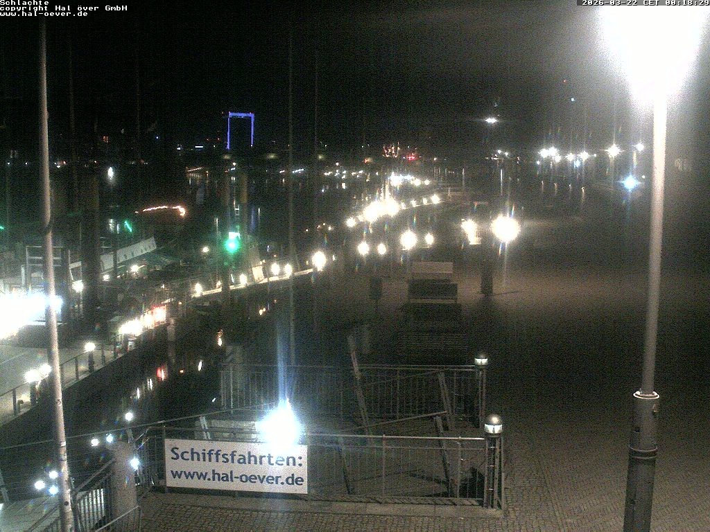 Archived image Webcam River Walk Schlachte Bremen