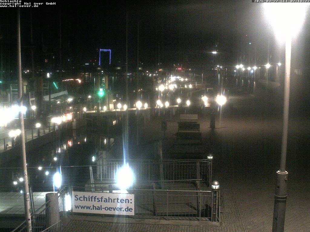 Archived image Webcam River Walk Schlachte Bremen