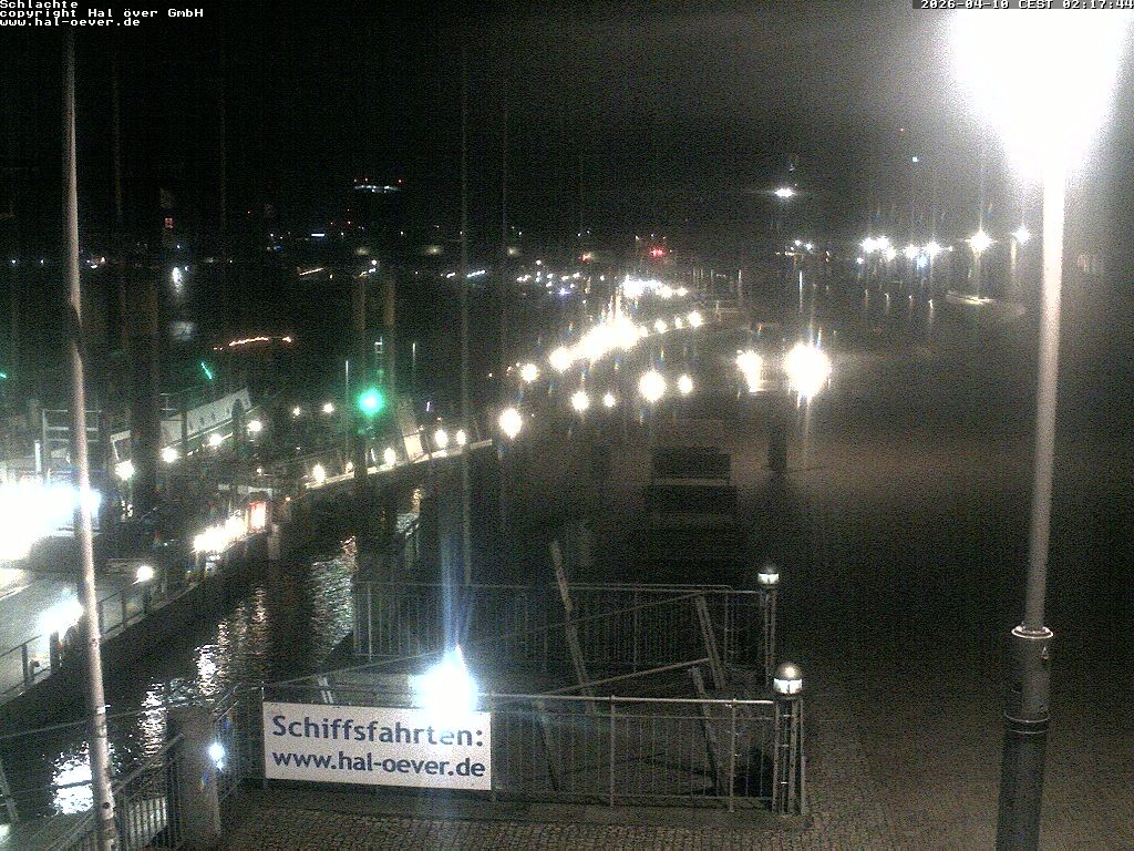 Archived image Webcam River Walk Schlachte Bremen