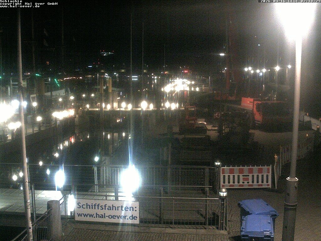 Archived image Webcam River Walk Schlachte Bremen