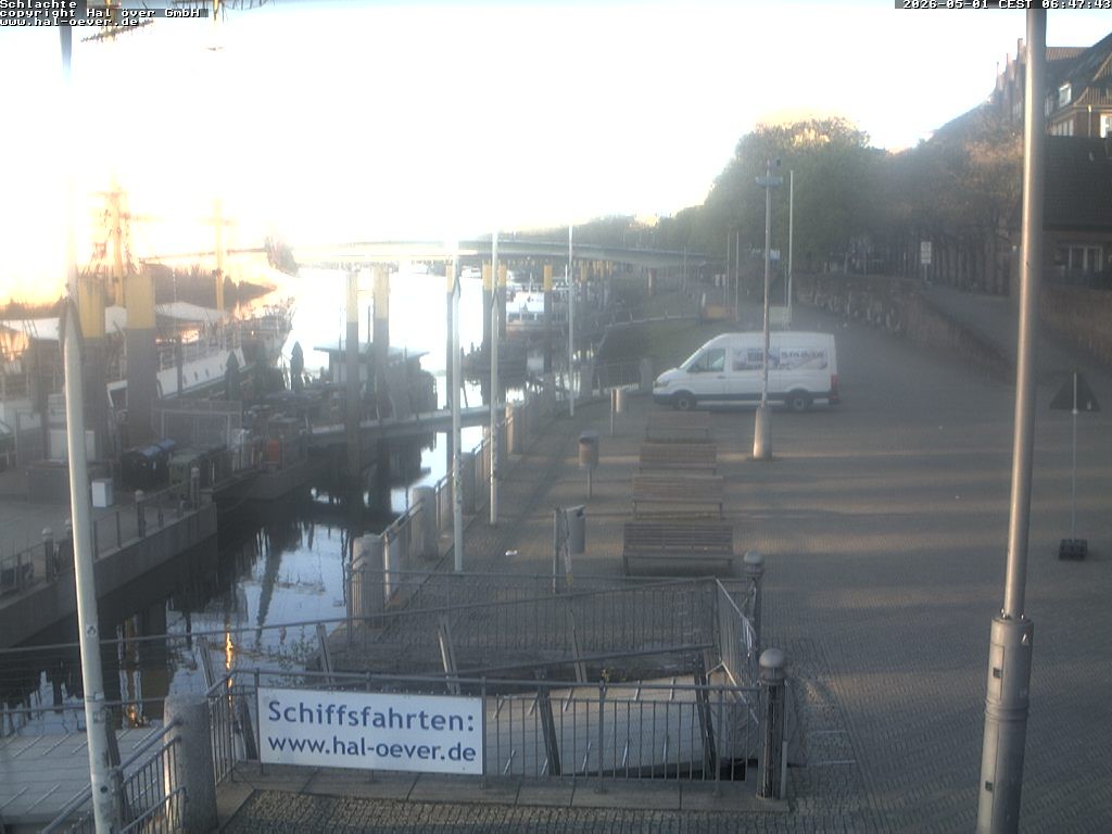 Archiv Foto Webcam Weserpromenade Schlachte Bremen
