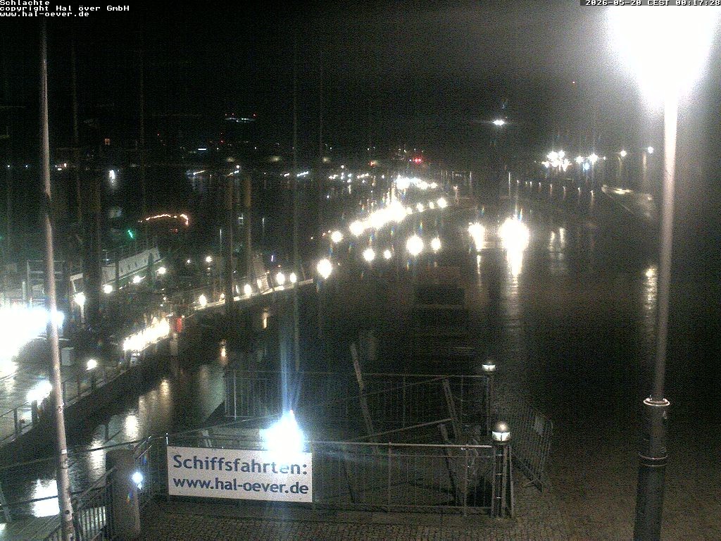 Archived image Webcam River Walk Schlachte Bremen
