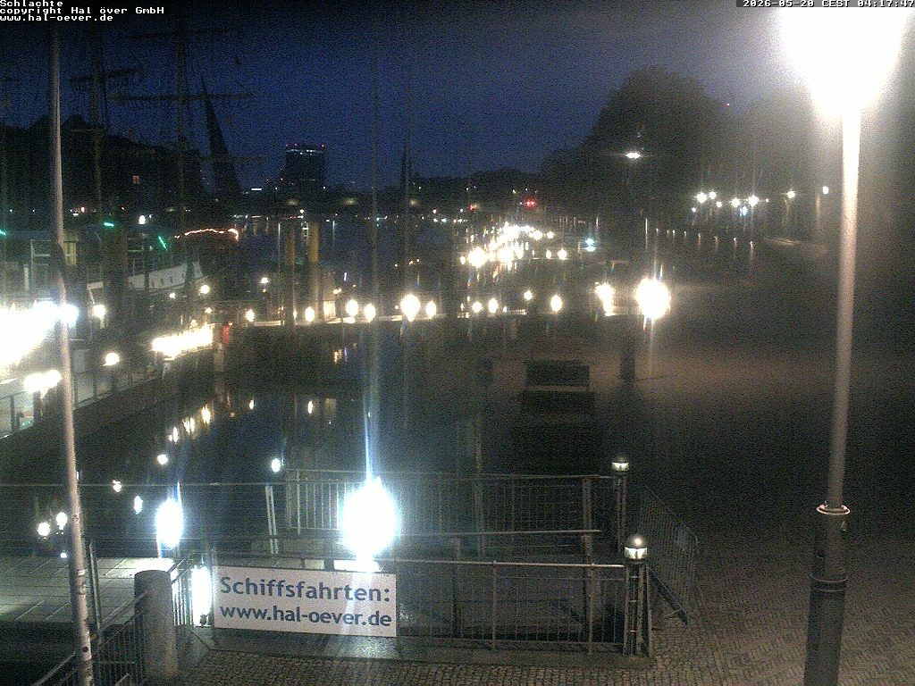 Archiv Foto Webcam Weserpromenade Schlachte Bremen