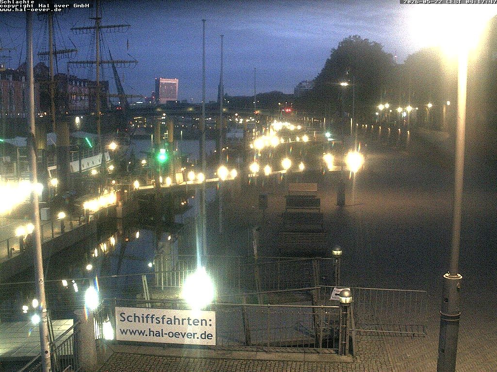 Archiv Foto Webcam Weserpromenade Schlachte Bremen