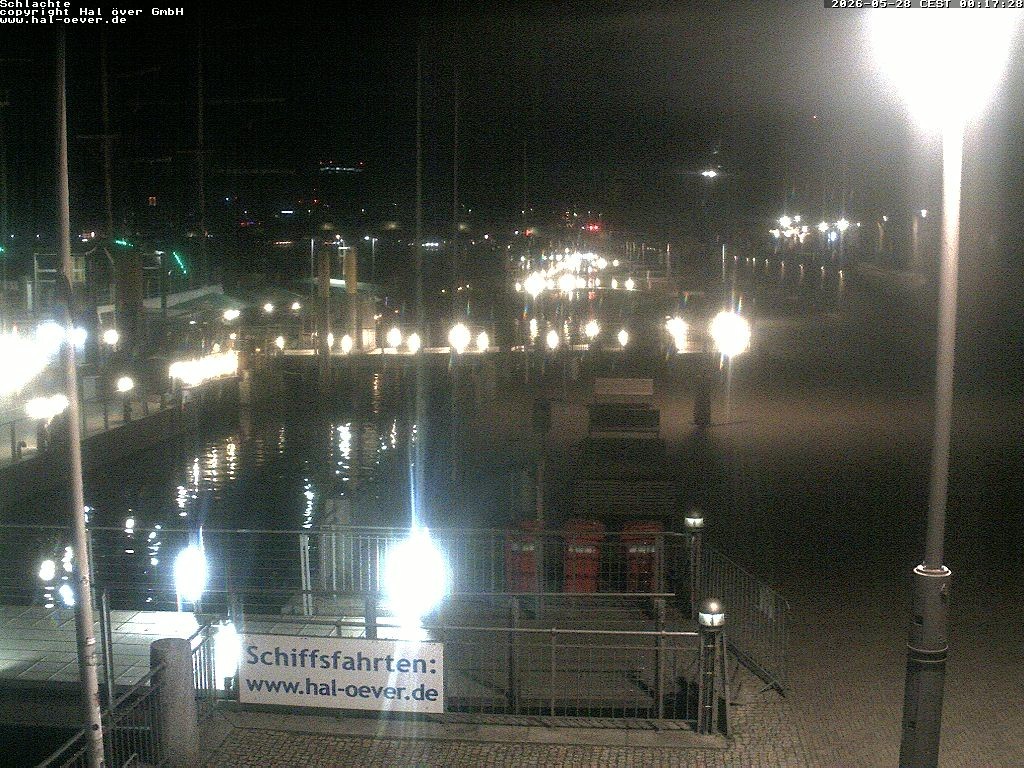 Archived image Webcam River Walk Schlachte Bremen