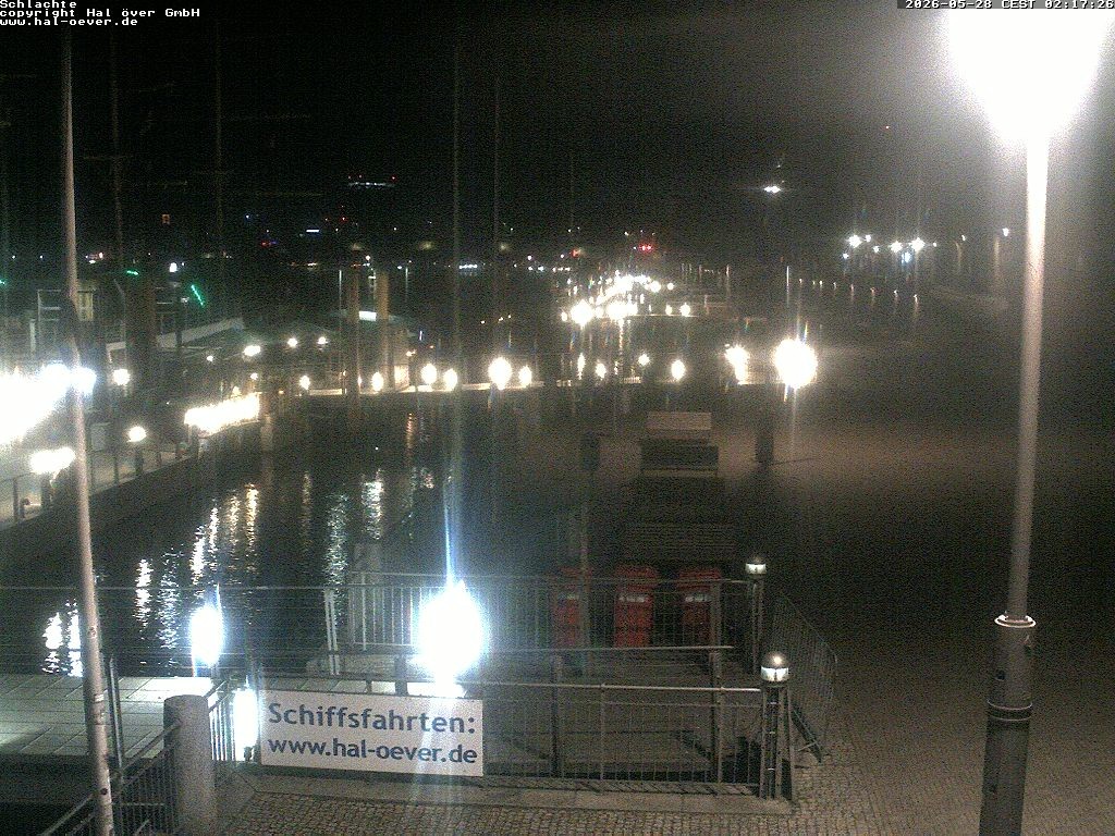Archived image Webcam River Walk Schlachte Bremen