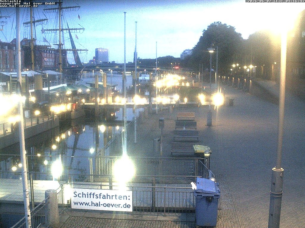 Archiv Foto Webcam Weserpromenade Schlachte Bremen
