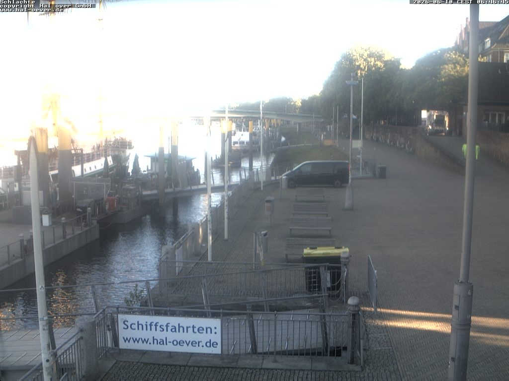 Archiv Foto Webcam Weserpromenade Schlachte Bremen