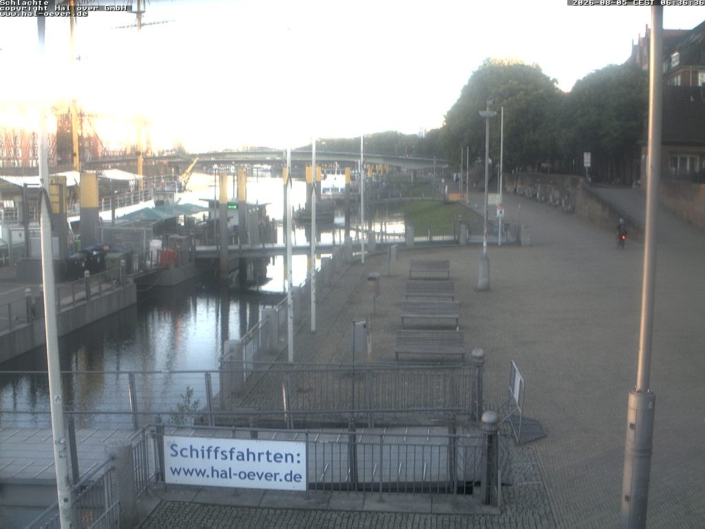 Archiv Foto Webcam Weserpromenade Schlachte Bremen