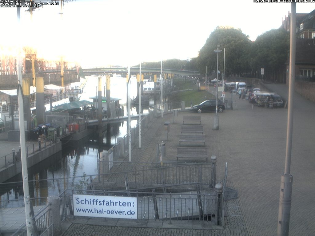 Archiv Foto Webcam Weserpromenade Schlachte Bremen