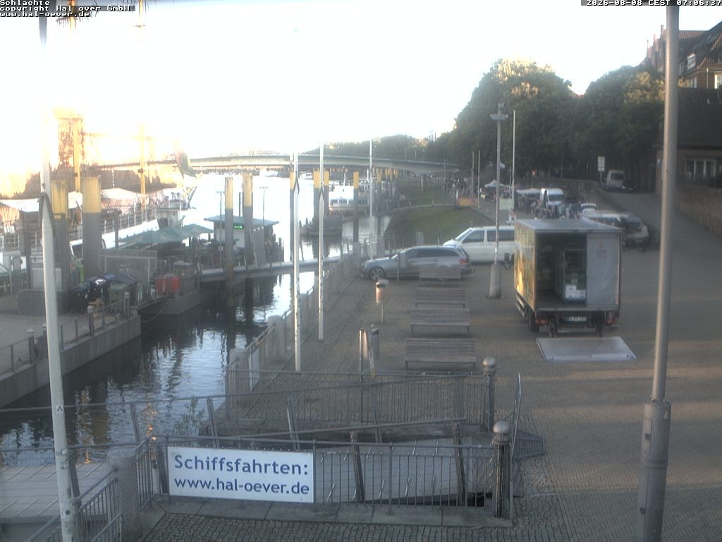 Archiv Foto Webcam Weserpromenade Schlachte Bremen
