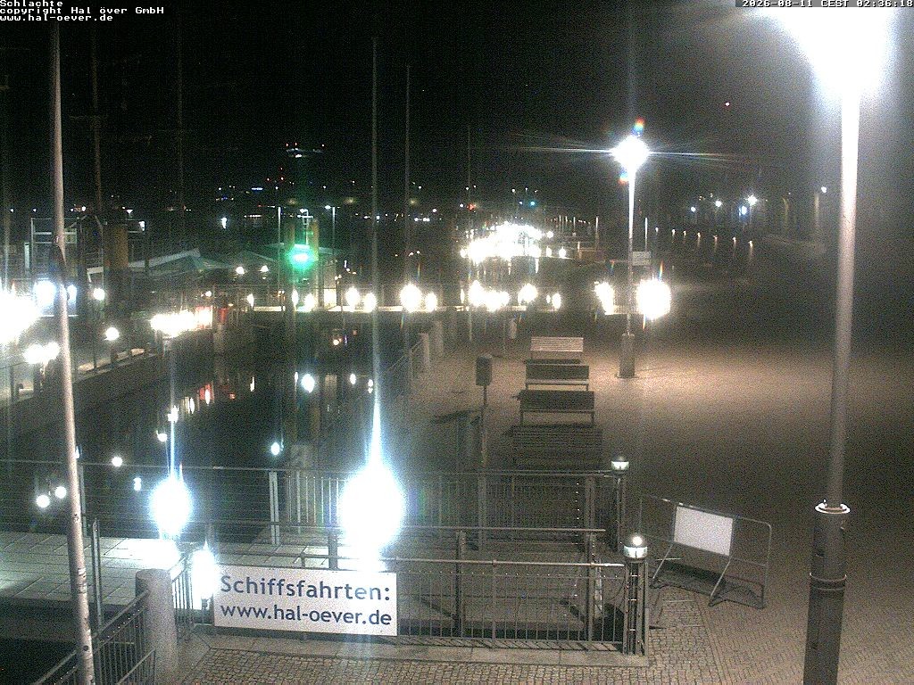 Archived image Webcam River Walk Schlachte Bremen