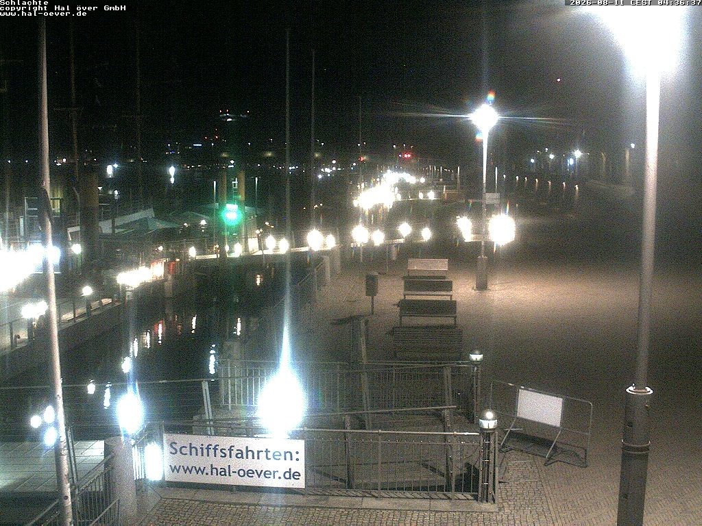 Archived image Webcam River Walk Schlachte Bremen