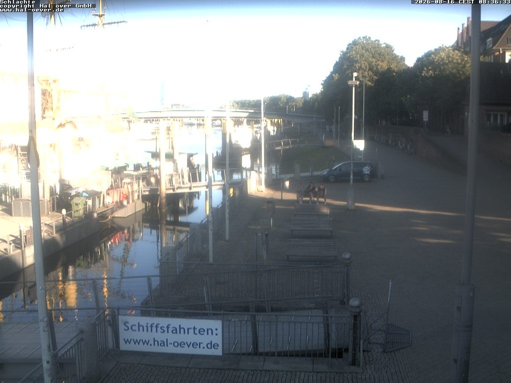 Archiv Foto Webcam Weserpromenade Schlachte Bremen