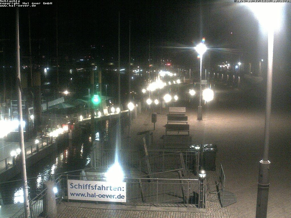 Archived image Webcam River Walk Schlachte Bremen