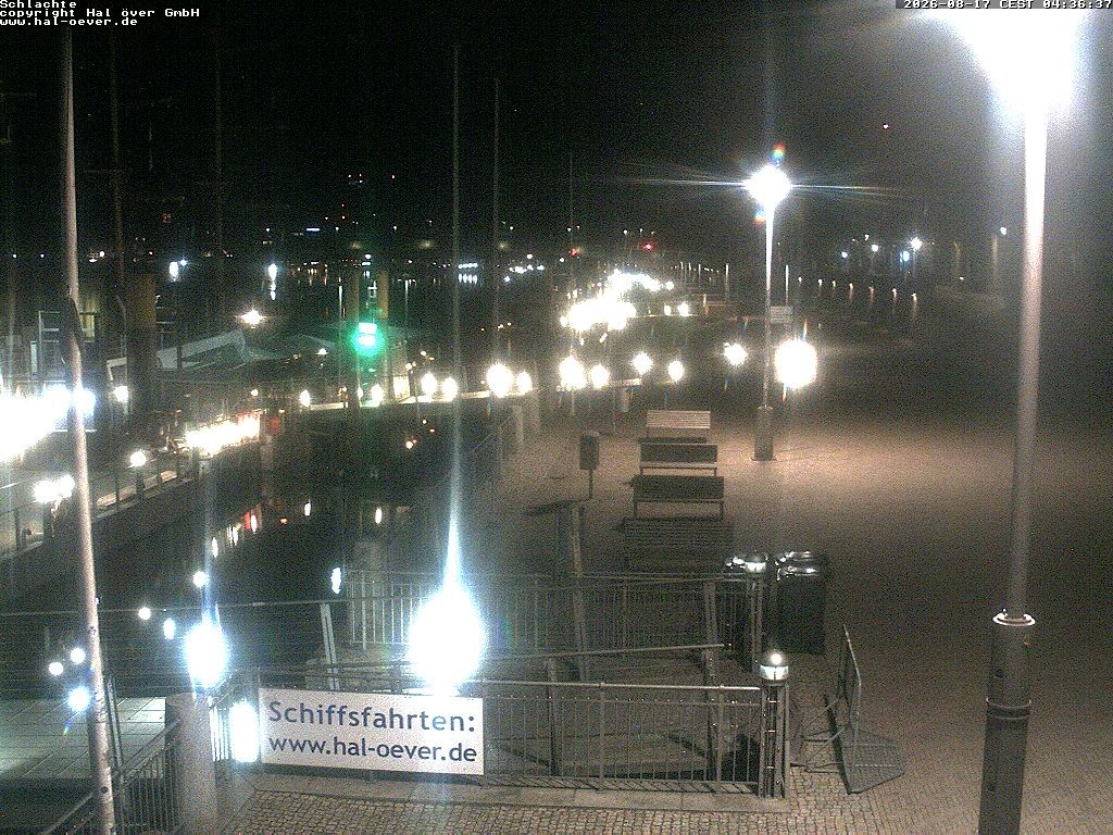 Archived image Webcam River Walk Schlachte Bremen