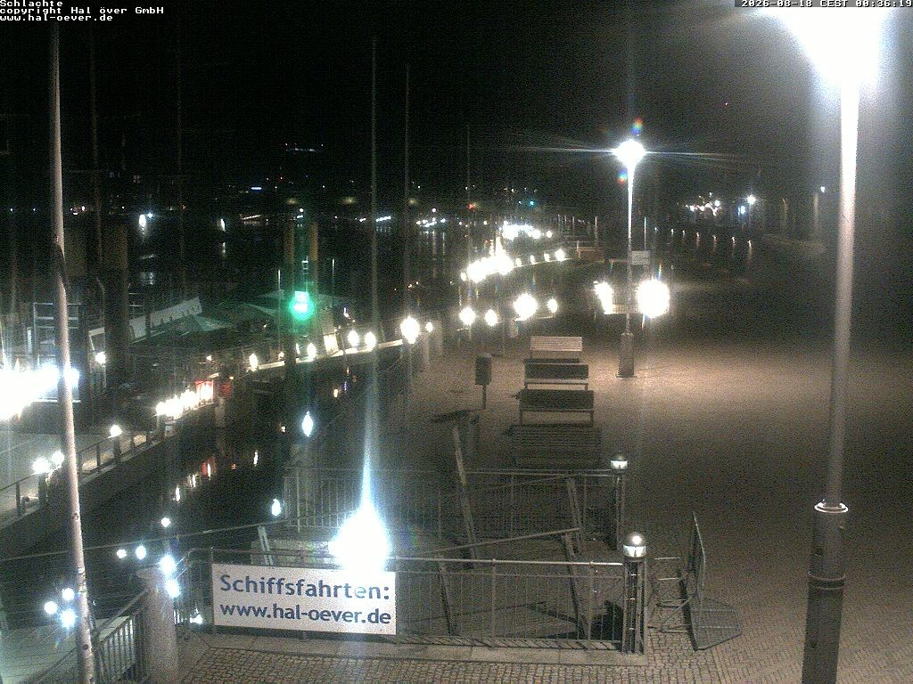 Archived image Webcam River Walk Schlachte Bremen