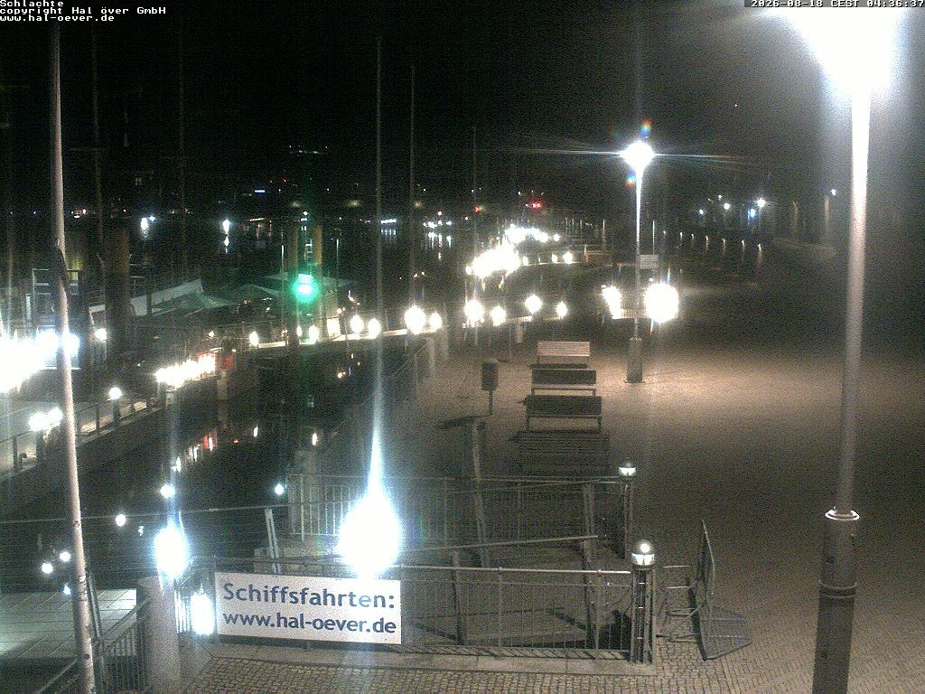 Archived image Webcam River Walk Schlachte Bremen