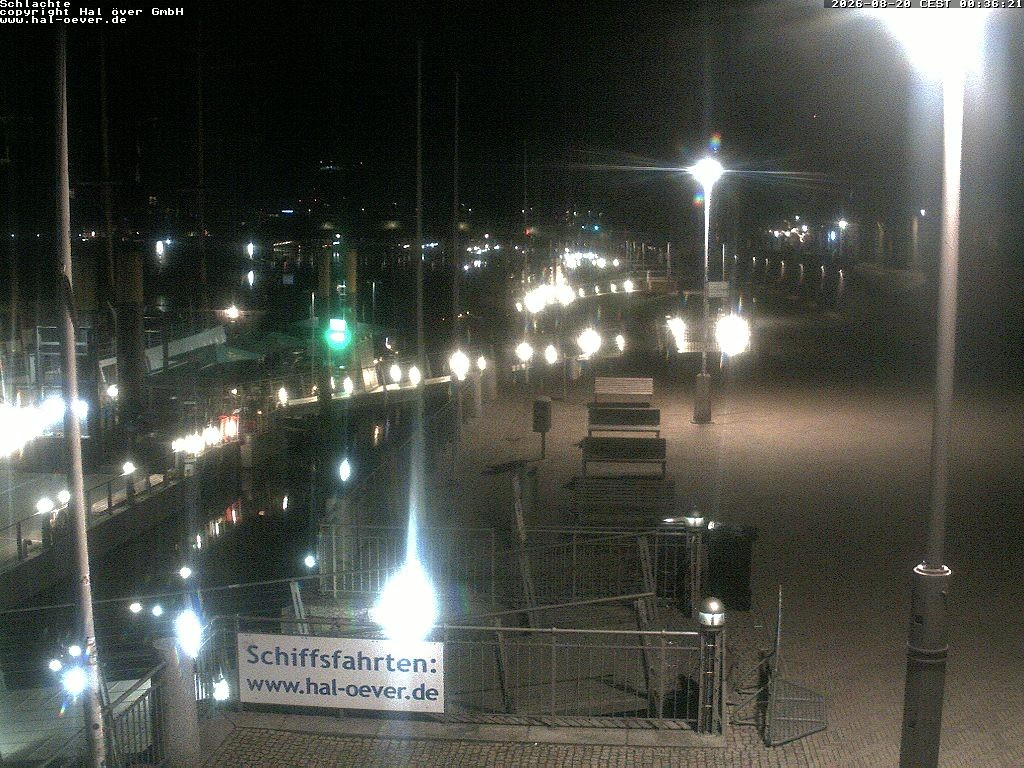 Archived image Webcam River Walk Schlachte Bremen