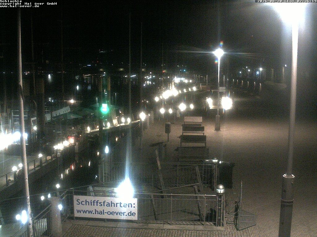 Archived image Webcam River Walk Schlachte Bremen