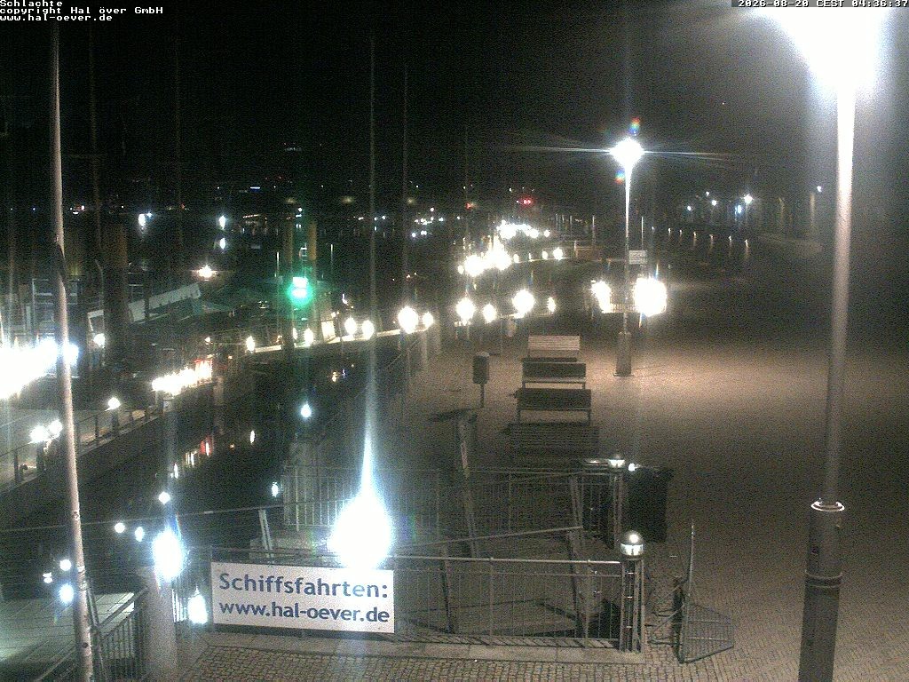 Archived image Webcam River Walk Schlachte Bremen