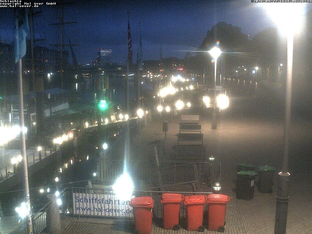 Archiv Foto Webcam Weserpromenade Schlachte Bremen