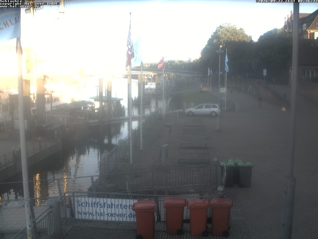 Archiv Foto Webcam Weserpromenade Schlachte Bremen