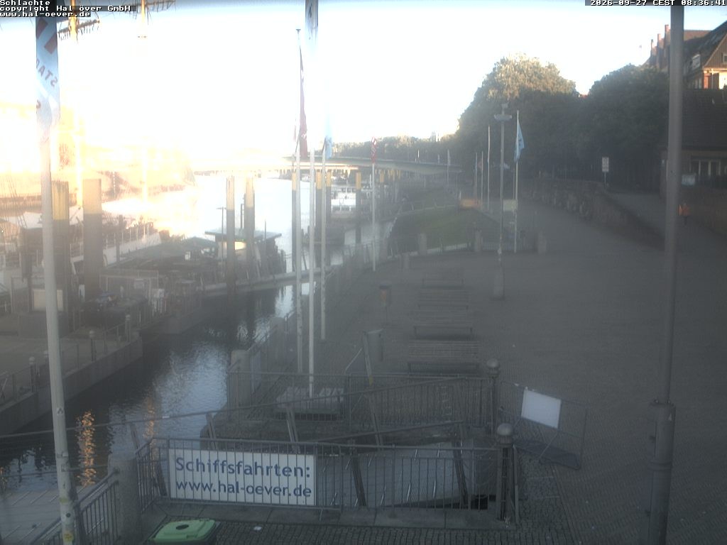 Archiv Foto Webcam Weserpromenade Schlachte Bremen