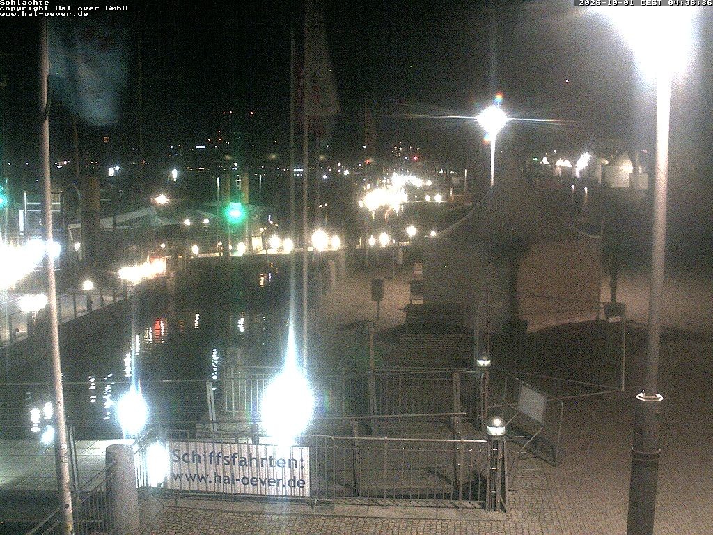 Archived image Webcam River Walk Schlachte Bremen
