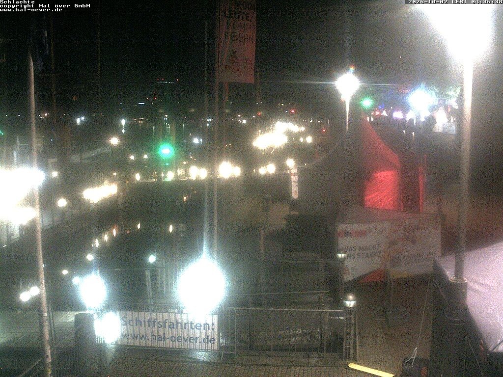 Archiv Foto Webcam Weserpromenade Schlachte Bremen