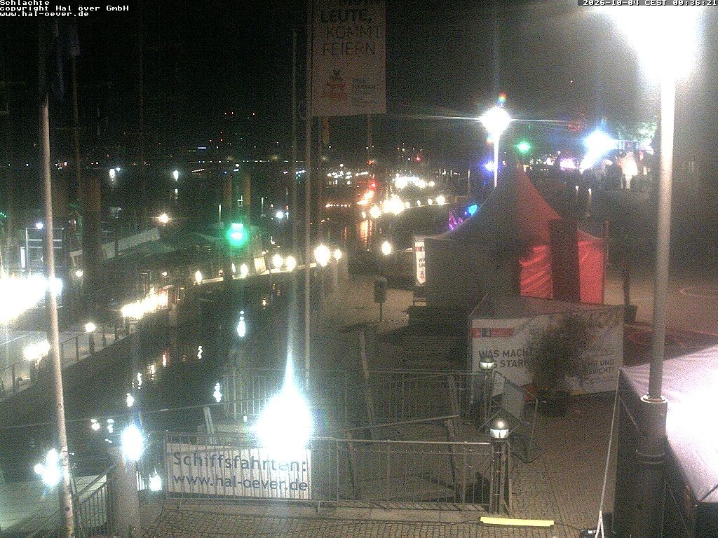 Archiv Foto Webcam Weserpromenade Schlachte Bremen