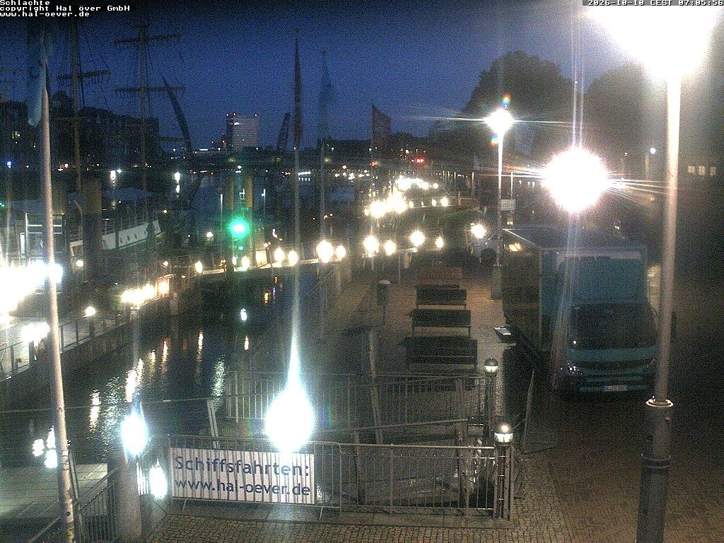 Archiv Foto Webcam Weserpromenade Schlachte Bremen