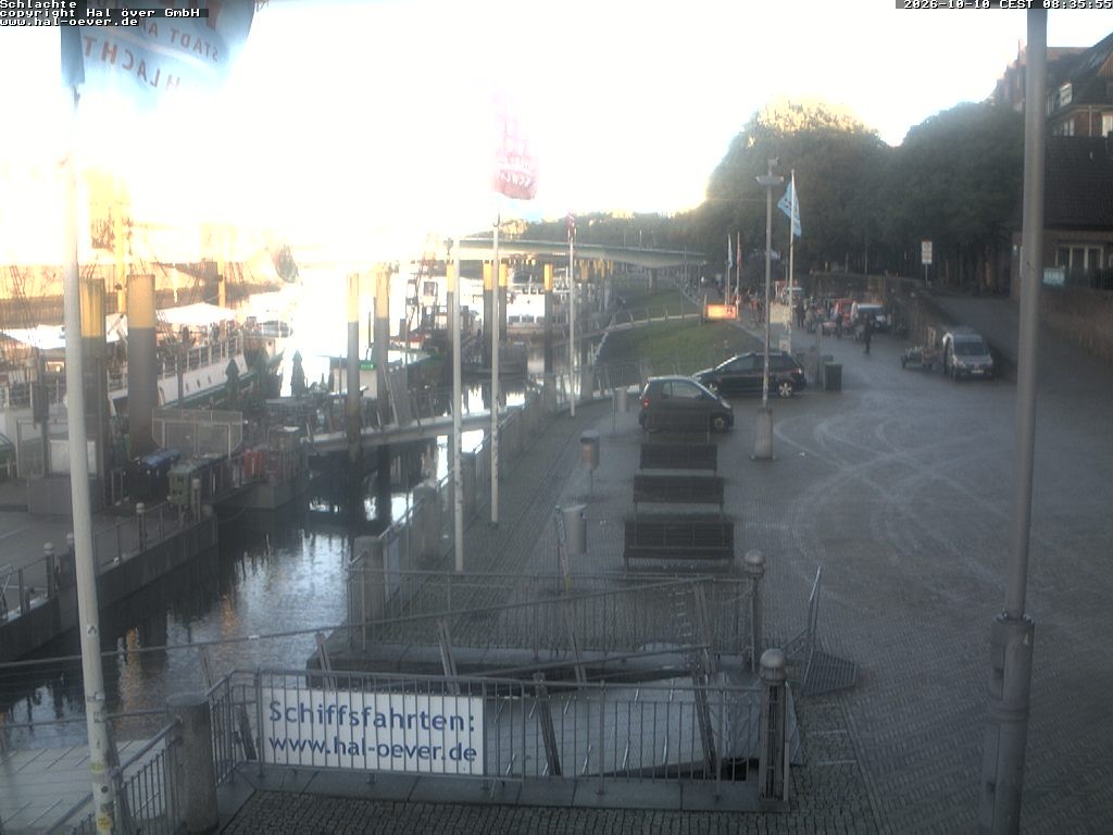 Archiv Foto Webcam Weserpromenade Schlachte Bremen
