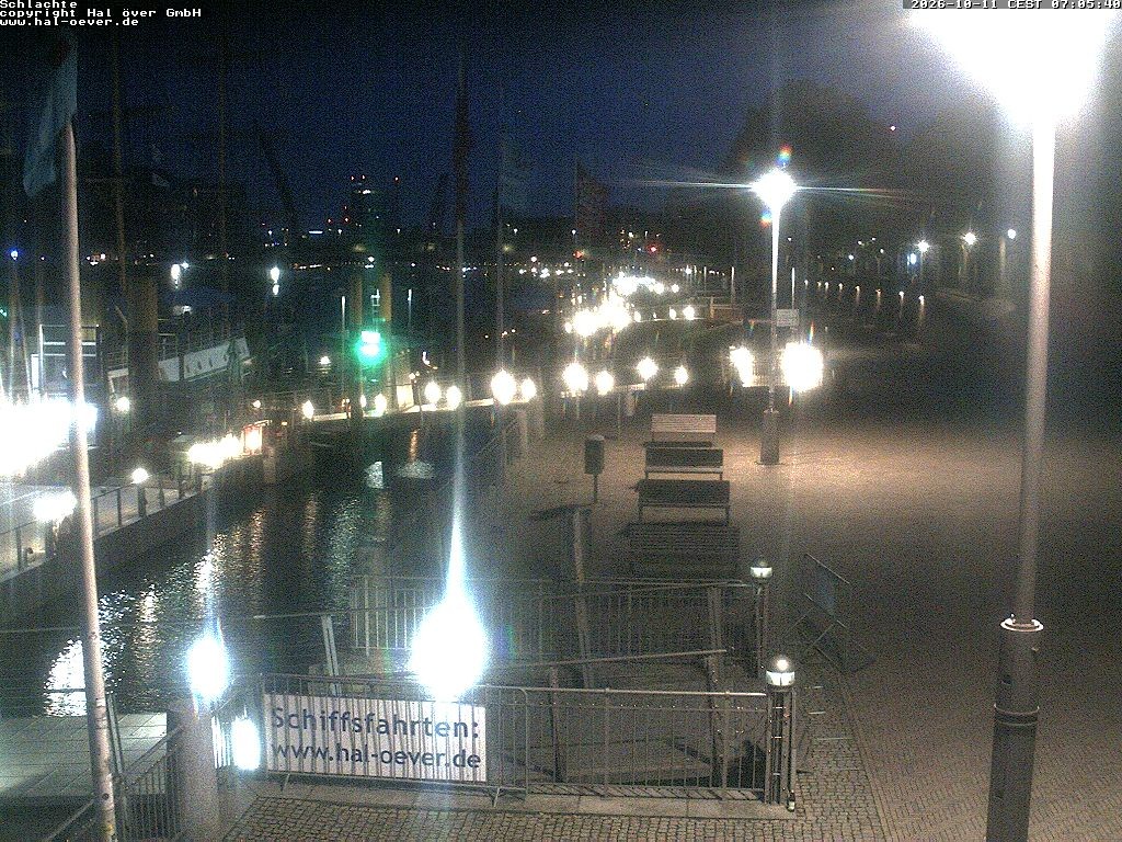 Archiv Foto Webcam Weserpromenade Schlachte Bremen