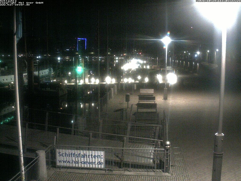 Archived image Webcam River Walk Schlachte Bremen