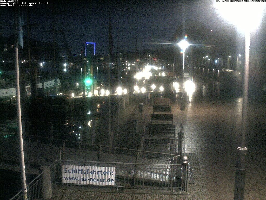 Archived image Webcam River Walk Schlachte Bremen