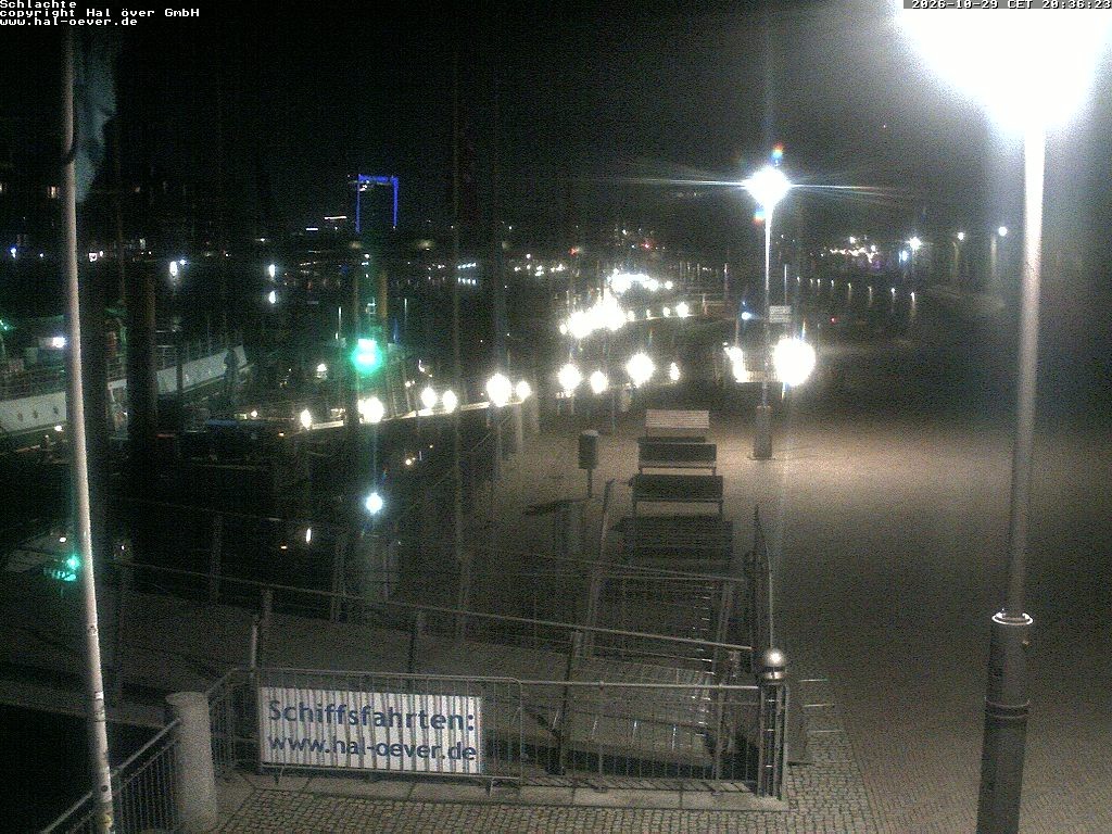 Archived image Webcam River Walk Schlachte Bremen