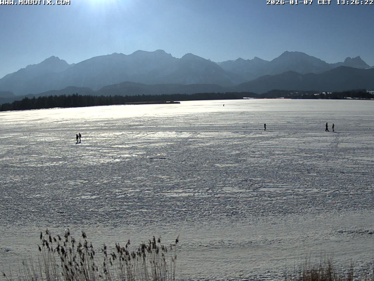 Archiv Foto Webcam Restaurant Fischerhütte am Hopfensee