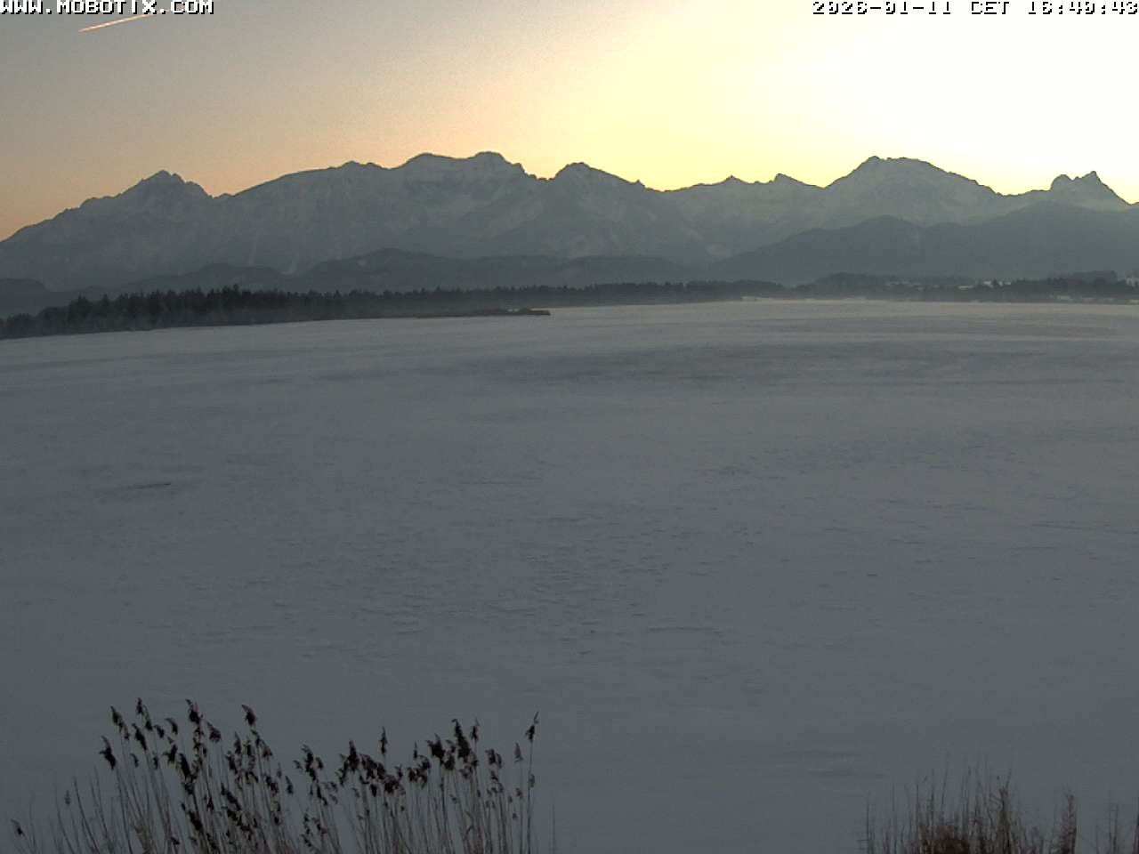 Archiv Foto Webcam Restaurant Fischerhütte am Hopfensee