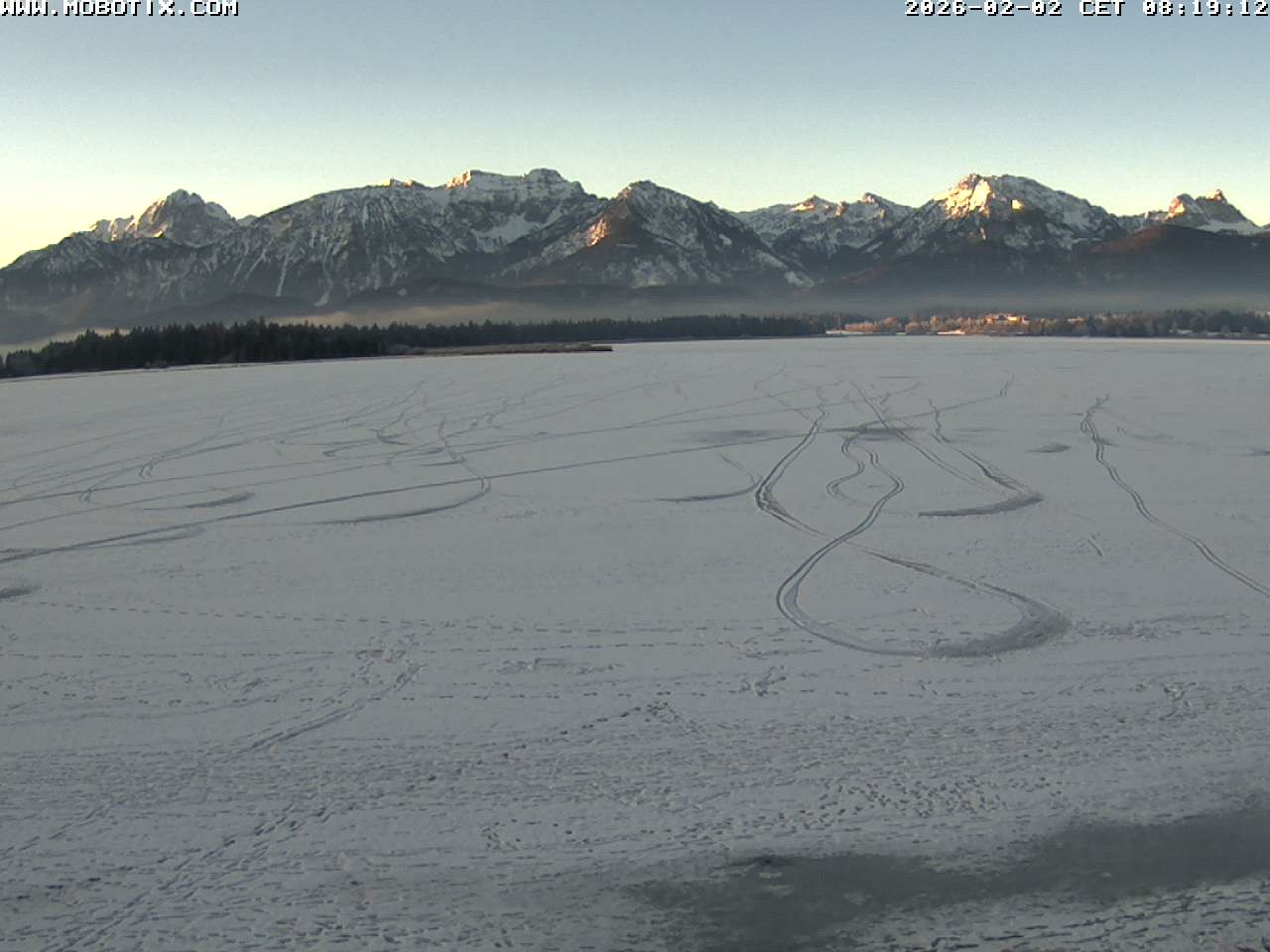 Archiv Foto Webcam Restaurant Fischerhütte am Hopfensee