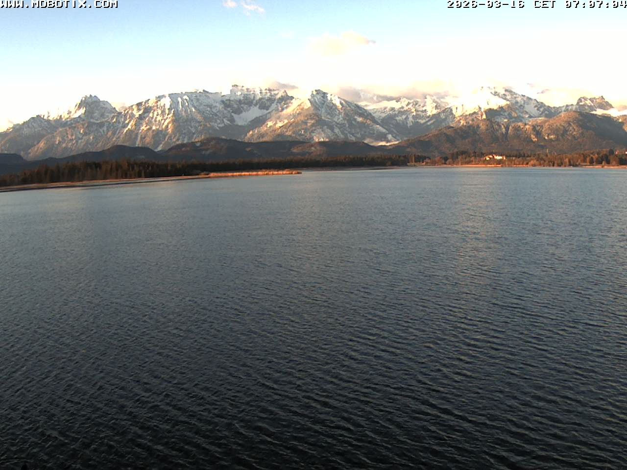 Archiv Foto Webcam Restaurant Fischerhütte am Hopfensee