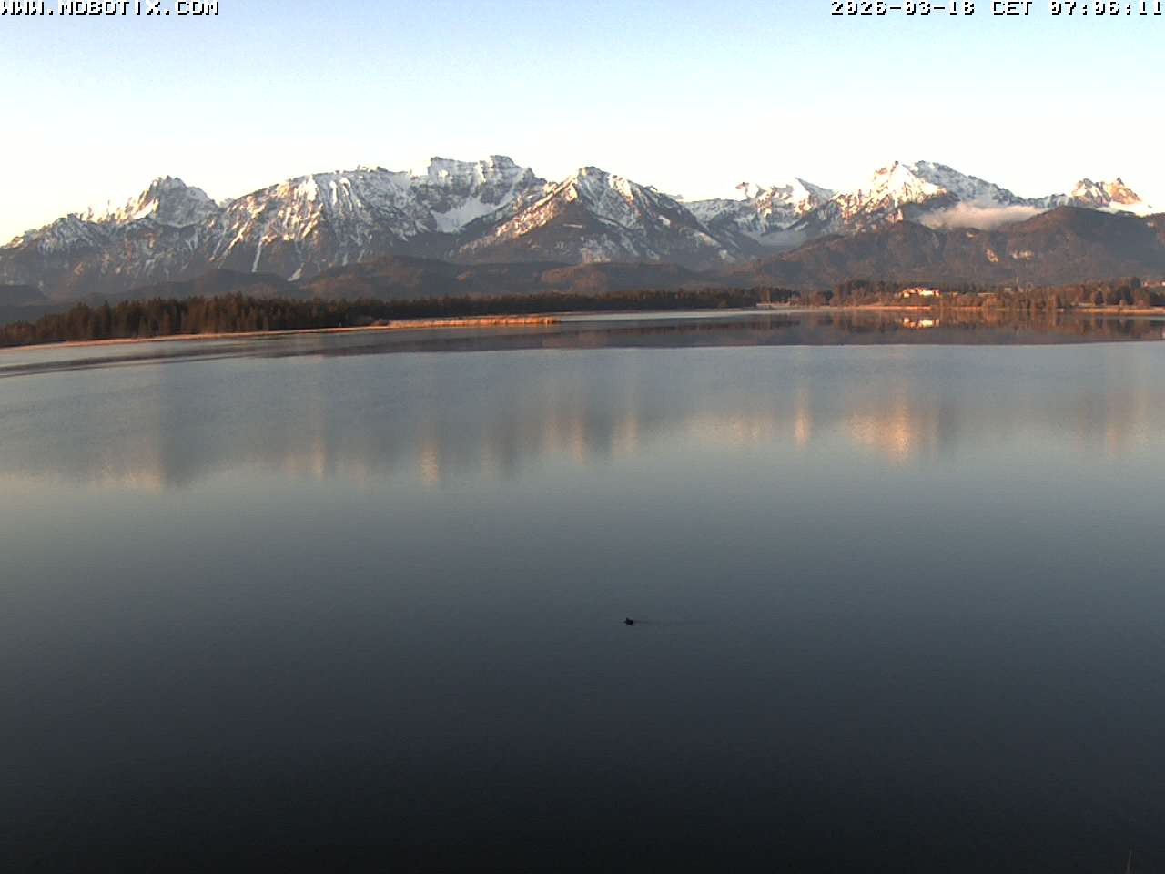 Archiv Foto Webcam Restaurant Fischerhütte am Hopfensee