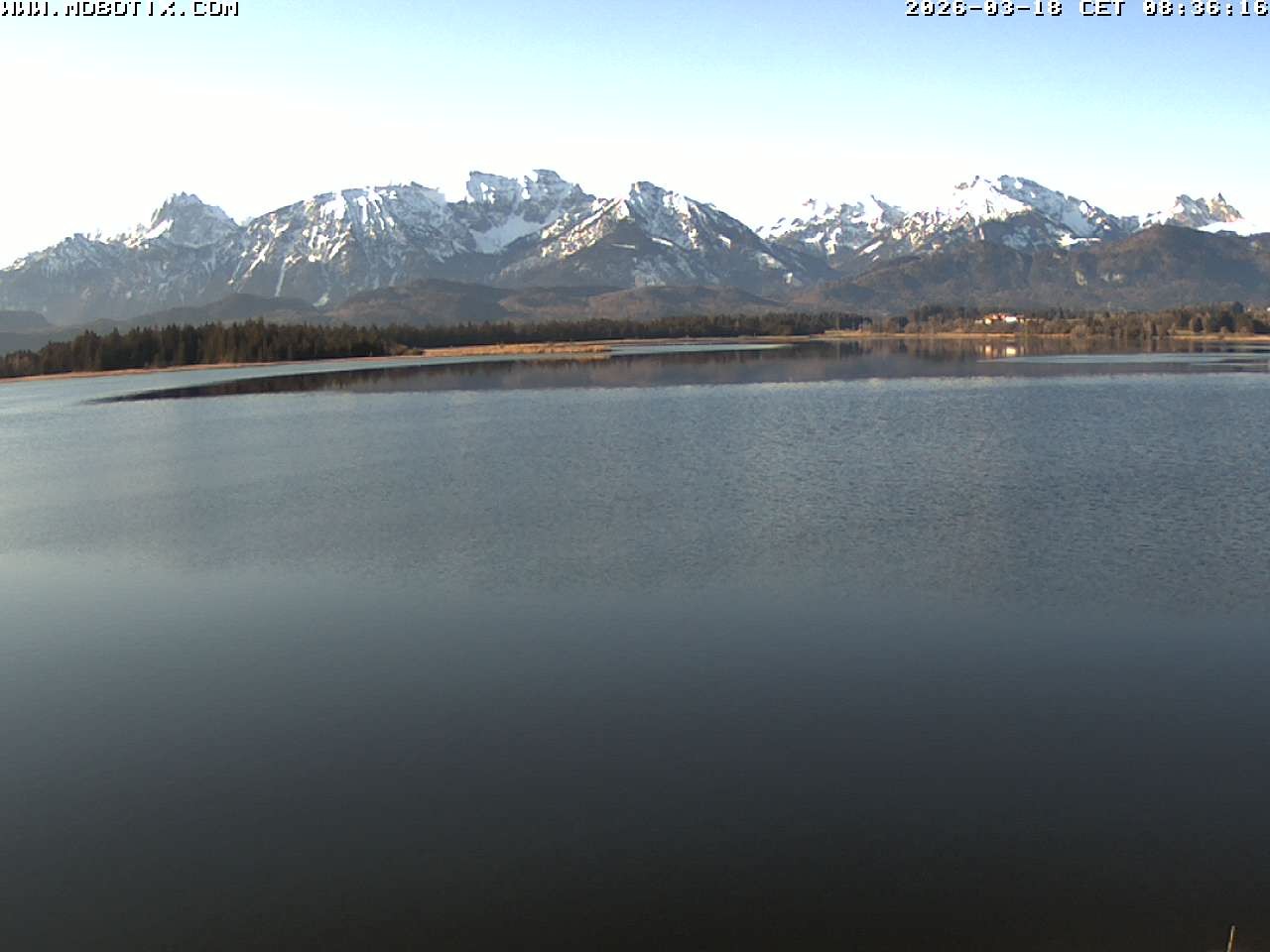 Archiv Foto Webcam Restaurant Fischerhütte am Hopfensee