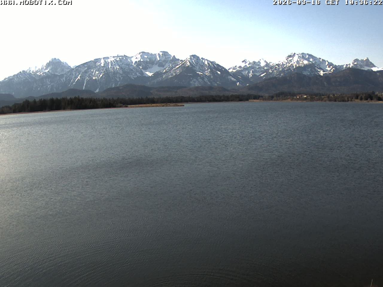 Archiv Foto Webcam Restaurant Fischerhütte am Hopfensee