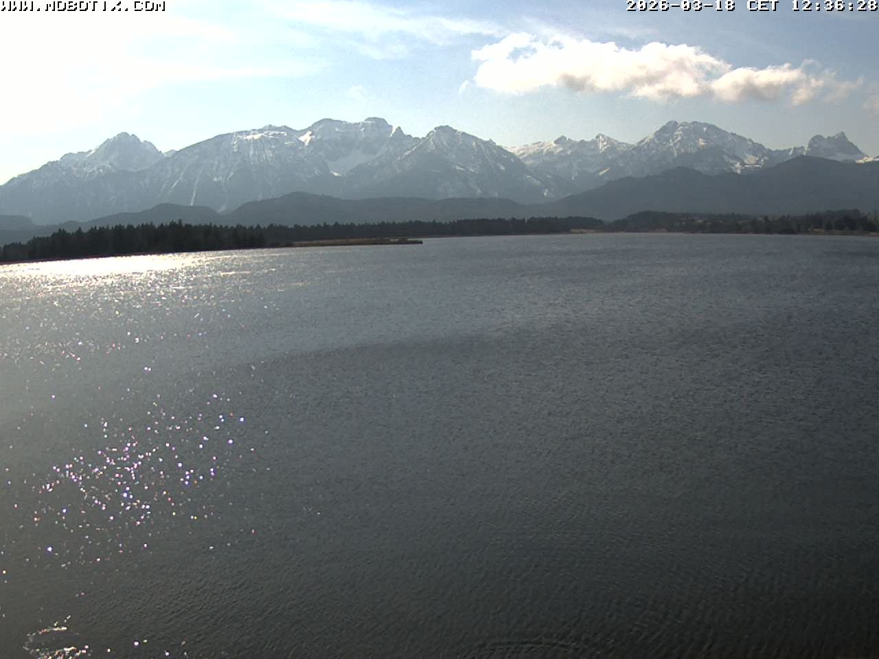 Archiv Foto Webcam Restaurant Fischerhütte am Hopfensee
